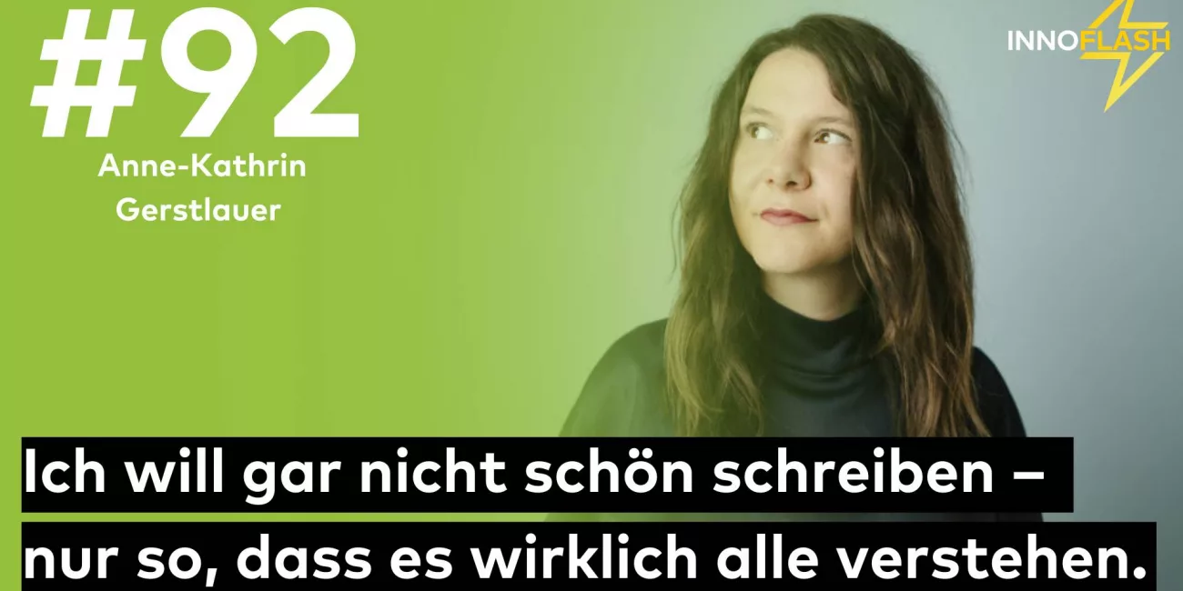 Innoflash 92 mit Anne-Kathrin Gerstlauer