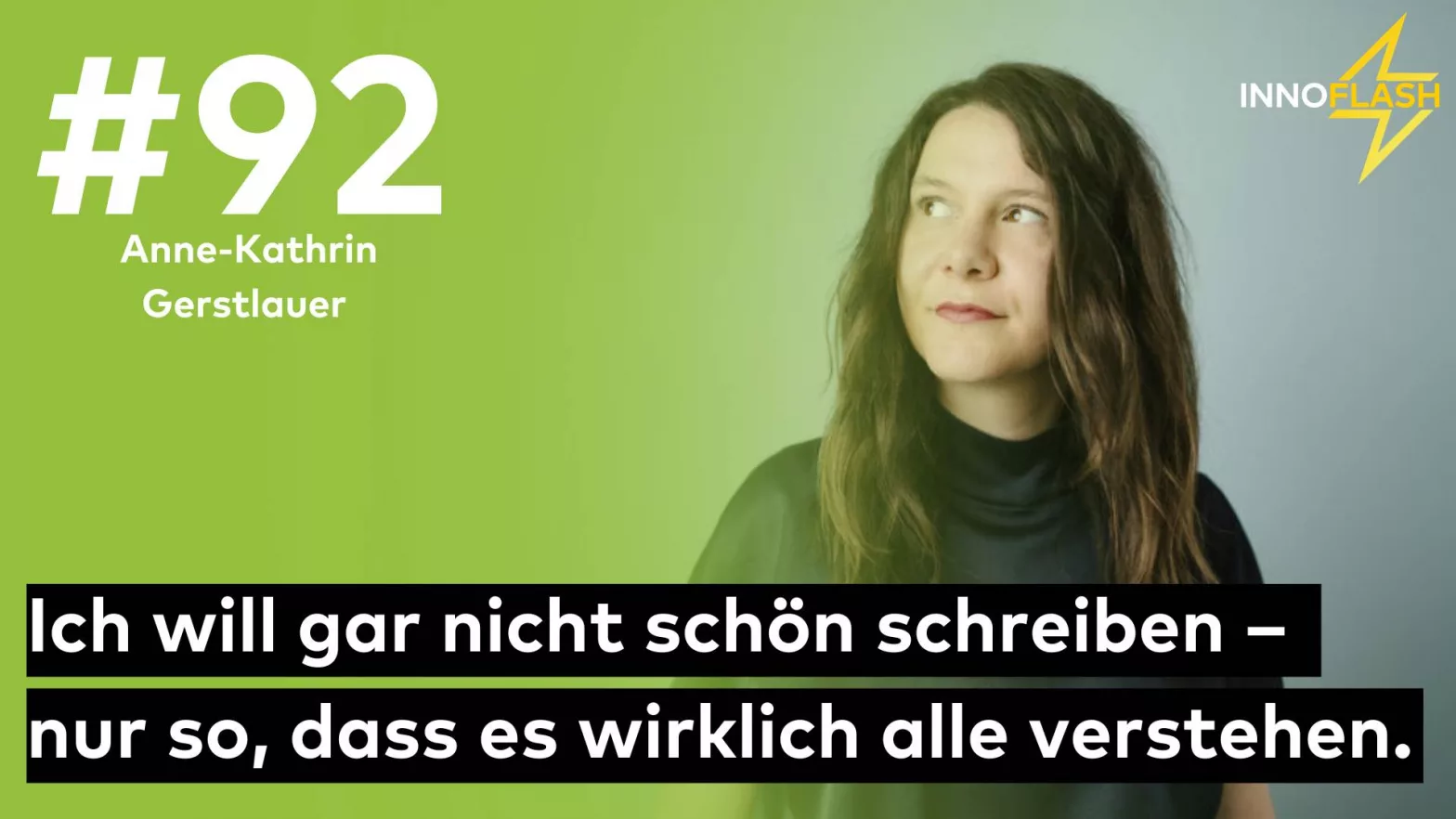 Innoflash 92 mit Anne-Kathrin Gerstlauer